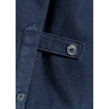 Hést Men SESTO Overshirt Woven Blouse/Top/Shirt 4002 Navy Blazer