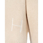 HÉST AS SOFIE V-neck Sweater Heavy Knitwear Tops 6503 Summer Sand