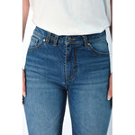 HÉST AS SONYA Bootcut Woven Pants/Shorts 9502 Medium Wash Blue Denim