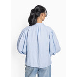 HÉST AS URD Blouse Woven Blouse/Top/Shirt 4003 Faded Denim