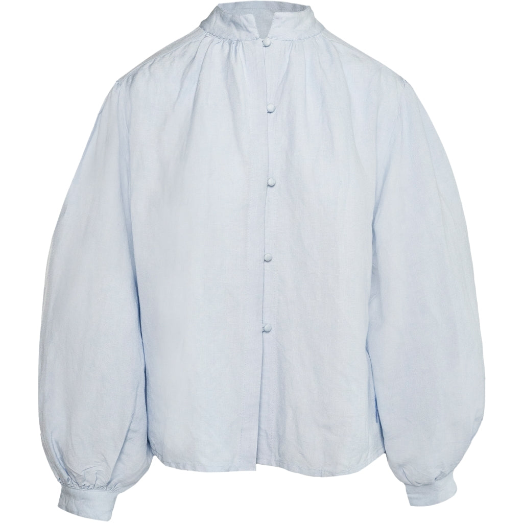 HÉST AS URD Blouse Woven Blouse/Top/Shirt 4003 Faded Denim