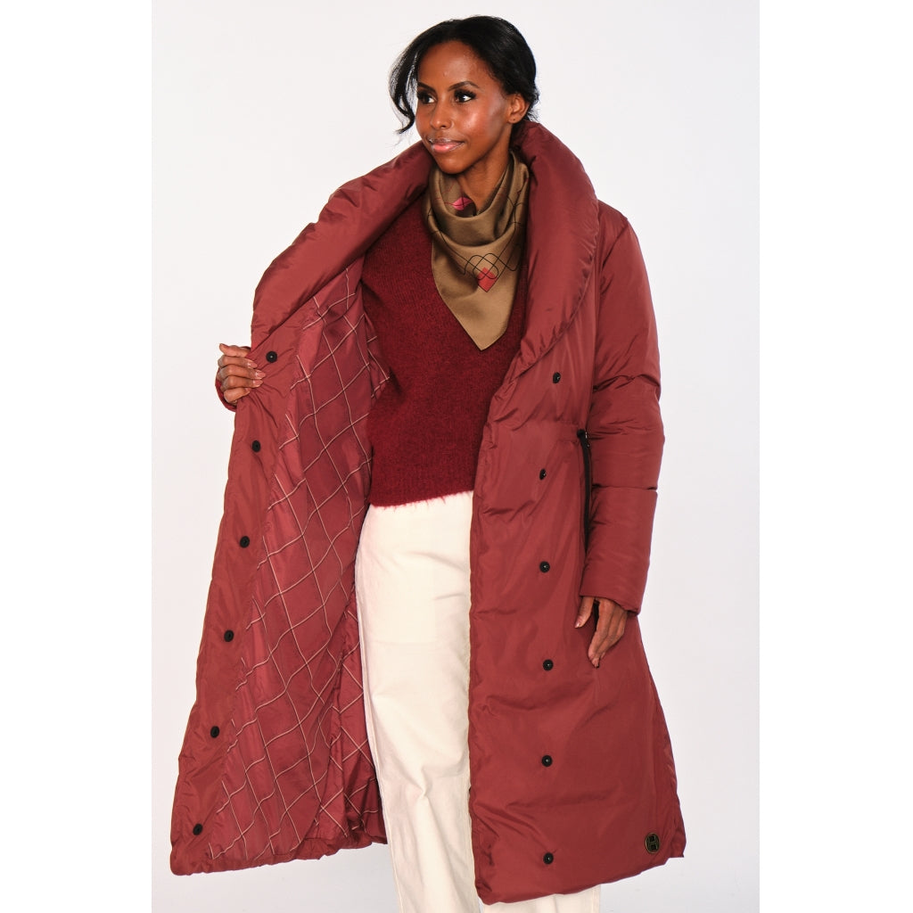 HÉST AS VEDA Coat Outerwear/Vest/Bodyvarmer 2507Syrah