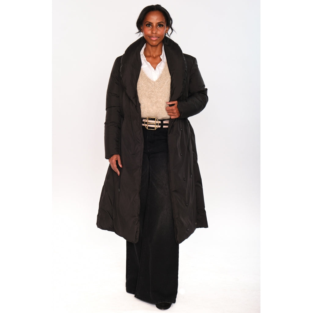 HÉST AS VEDA Coat Outerwear/Vest/Bodyvarmer 9000Jet Black