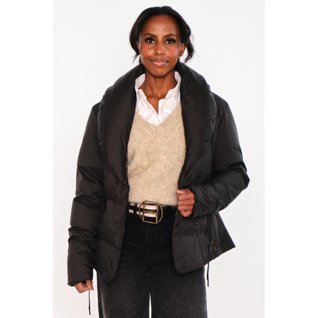 HÉST AS VEDA Jacket Outerwear/Vest/Bodyvarmer 9000Jet Black