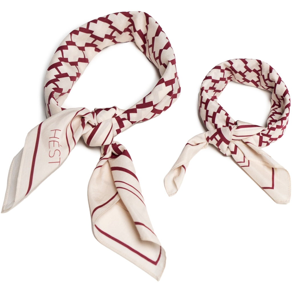 HÉST AS VENICE Scarf Large Silk 2503 Rhododendron