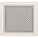 HÉST AS VENICE Scarf Small Silk 9000 Jet Black