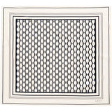 HÉST AS VENICE Scarf Small Silk 9000 Jet Black