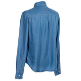 HÉST AS VILJE Shirt Woven Blouse/Top/Shirt 280 Washed Blue