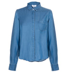 HÉST AS VILJE Shirt Woven Blouse/Top/Shirt 280 Washed Blue
