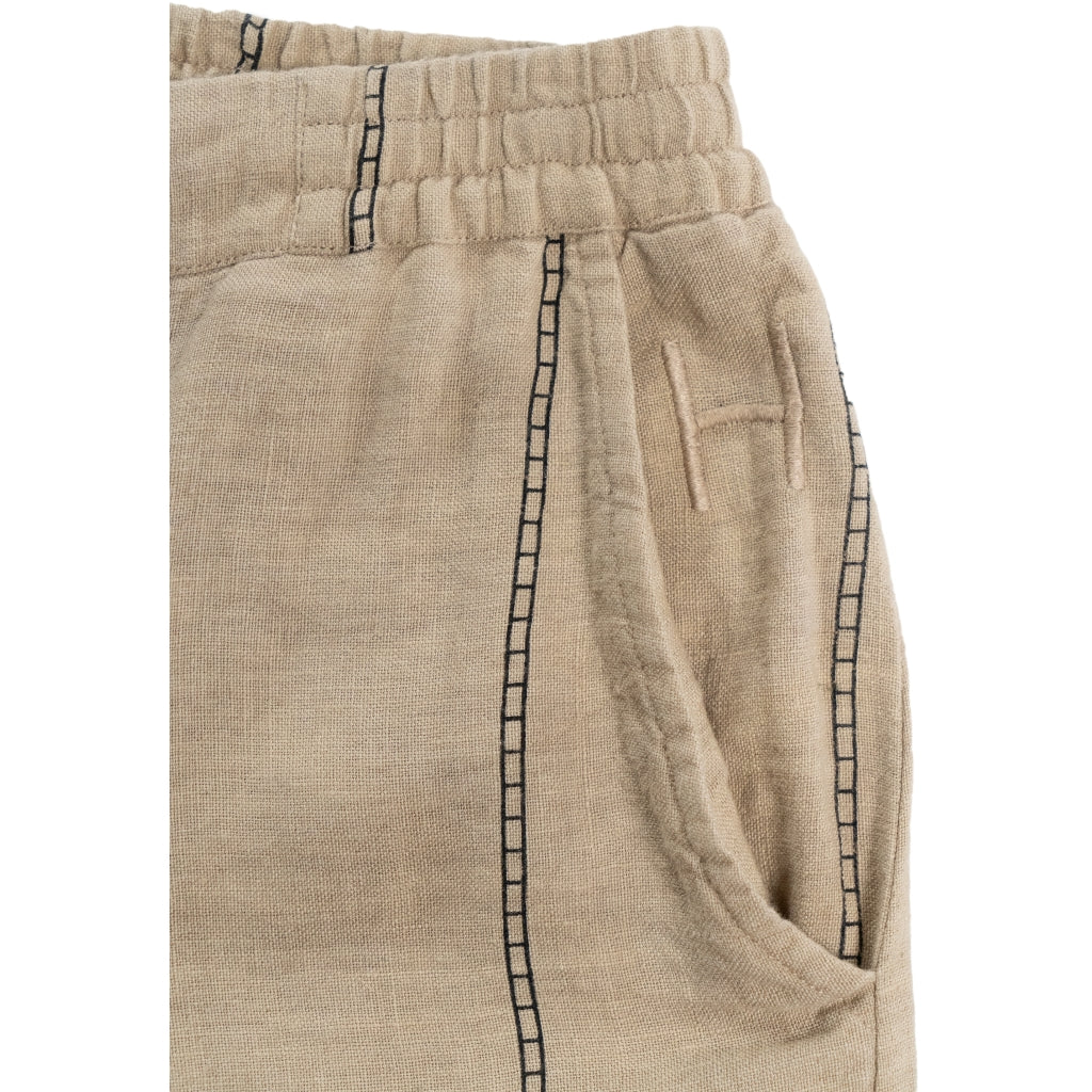 Hést Men VITO Linen Elastic Waist Shorts Woven Pants/Shorts